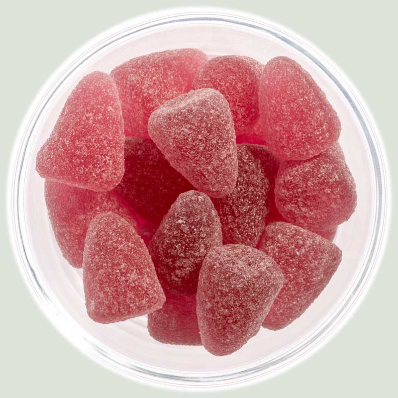Caramelle speciali al mirtillo<br />
